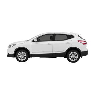 Hromētas durvju līstes Libao V2 (4 gab.) Nissan Qashqai 2014–2021 foto 4