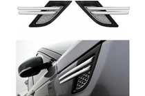 Range Rover Sport 2014–2022 Hroma uzlikas sānu ventilācijas atverēm (4 gab.) foto 2