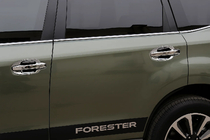 Subaru Forester 2013–2018 Libao uzlikas zem durvju rokturiem (4 gab., plastmasa) foto 1
