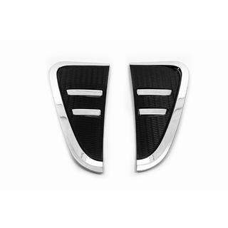 Hroma/melnas spārna ventilācijas restu uzlikas (2 gab.) BMW X5 F15 2013–2018 foto 1