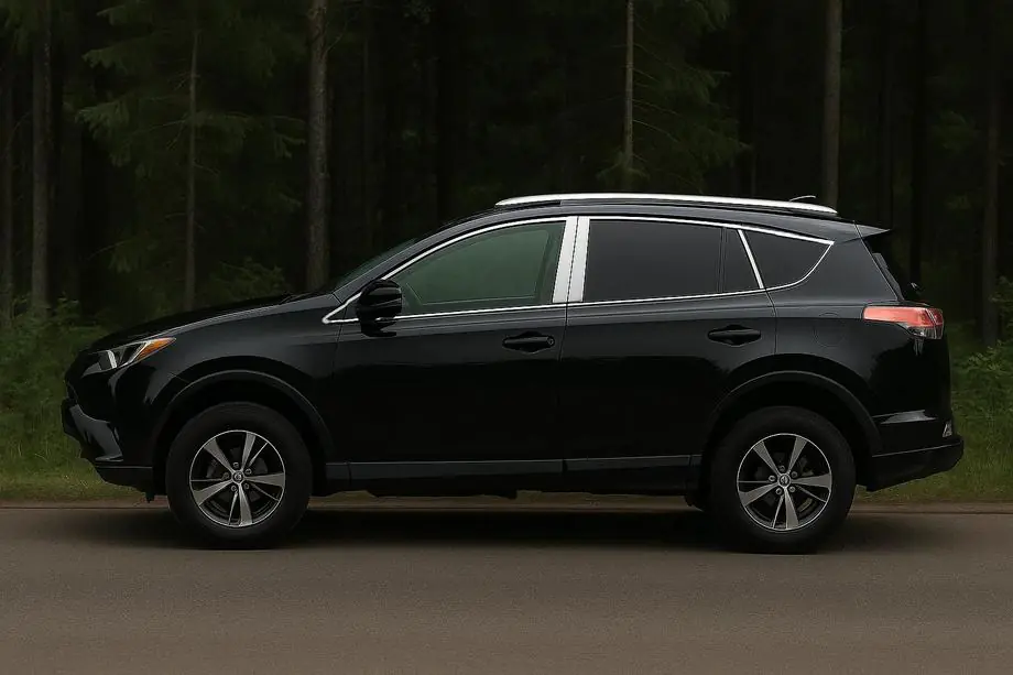 Toyota Rav 4 2013–2018 Pilna logu apmales apdare (komplekts) Image