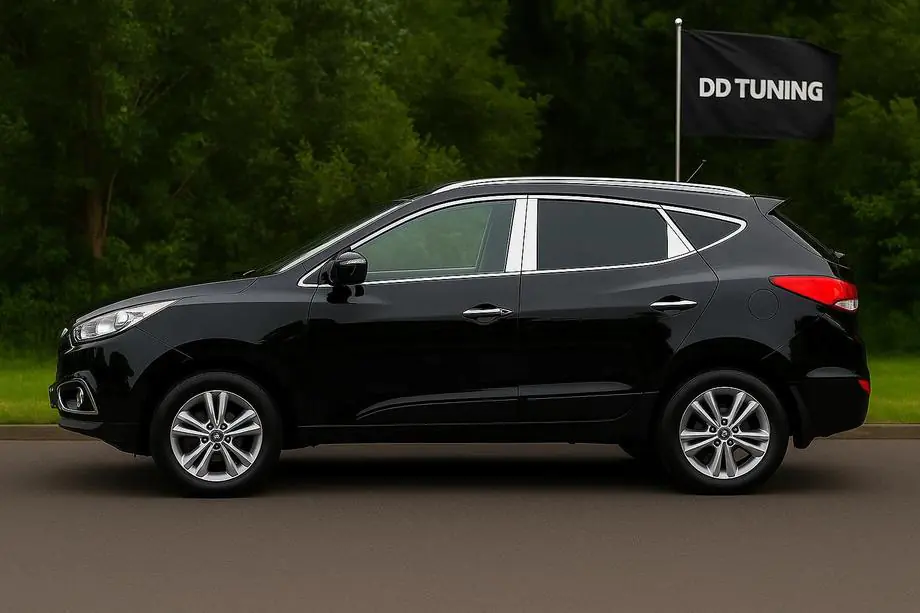 Hyundai IX-35 2010–2015 Pilns logu un statņu līstu komplekts LIBAO (20 gab., nerūsējošais tērauds) Image