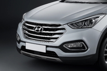Hyundai IX-35 2010–2015 Hroma bufera aizsarguzlikas Tucson Korea 2013-2015 (ABS) foto 1