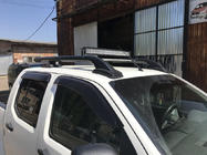 Toyota Hilux 2006–2015 Jumta reliņi ar šķērsstieņiem (komplekts 2 gab., melni) foto 2