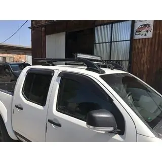 Jumta reliņi ar šķērsstieņiem (komplekts 2 gab., melni) Toyota Hilux 2006–2015 foto 4