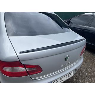 LIP spoileris (Sunplex, melns) (115,8 cm x 6,3 cm) Skoda Superb 2009–2015 foto 1