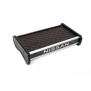 Paneļa plaukts (2001-2010, melns ar sarkanu diegu) Nissan Primastar 2002–2014 foto 3