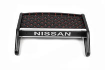 Nissan Primastar 2002–2014 Paneļa plaukts (2010-2014, melns ar sarkanām šuvēm) foto 2