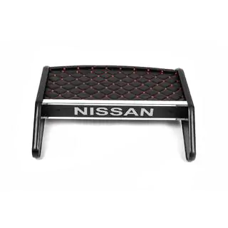Paneļa plaukts (2010-2014, melns ar sarkanām šuvēm) Nissan Primastar 2002–2014 foto 2