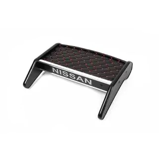 Paneļa plaukts (2010-2014, melns ar sarkanām šuvēm) Nissan Primastar 2002–2014 foto 1