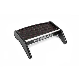 Paneļa plaukts (2010-2014, melns ar sarkanām šuvēm) Nissan Primastar 2002–2014 foto 3