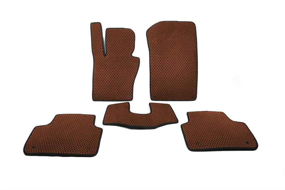 BMW X3 E83 2003–2010 EVA auto paklājiņi (ķieģeļu raksts) Foto 1