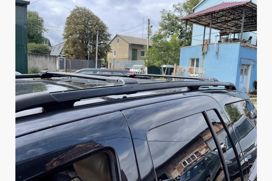 Jeep Grand Cherokee WJ 1999–2004 Šķērssijas standarta jumta reliņiem WingBar V1 (2 gab.) Pelēka Foto 3