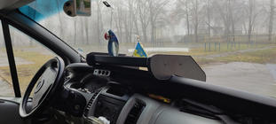 Opel Vivaro 2001–2015 Paneļa plaukts (2001-2010, tips-3) foto 5