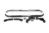 Toyota Rav 4 2006–2013 Sānu sliekšņi (caurules) garajai riteņu bāzei L 169,5 cm (Ø76 mm, 2 gab., nerūsējošais tērauds) foto 2