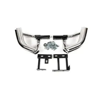 Aizmugurējie dubultie stūra stieņi Libao (nerūsējošais tērauds) Hyundai Santa Fe 2 2006–2012 foto 2