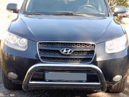 Hyundai Santa Fe 2 2006–2012 Winbo priekšējais aizsargstienis (nerūsējošais tērauds) foto 3