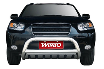 Hyundai Santa Fe 2 2006–2012 Winbo priekšējais aizsargstienis (nerūsējošais tērauds) foto 1