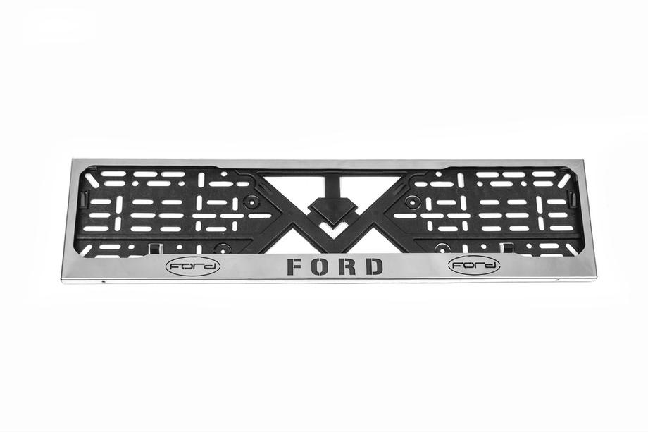 Ford Numura zīmes rāmītis hromēts Ford (1 gab., nerūsējošais tērauds) Image