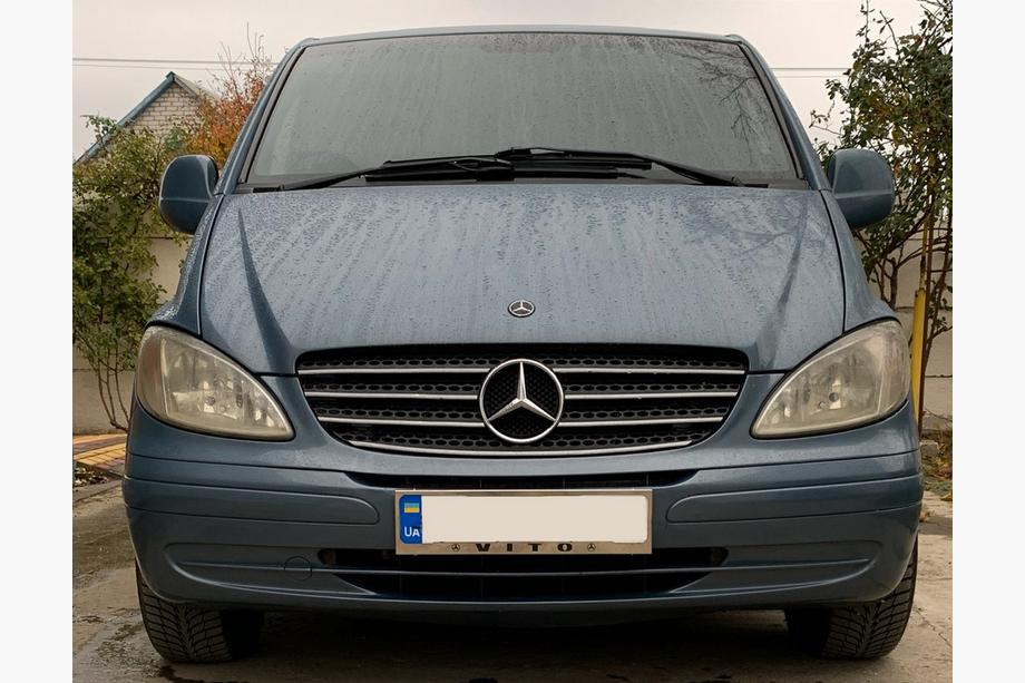 Mercedes Vito W639 2004–2014 Hromēts numura zīmes rāmītis (1 gab., nerūsējošais tērauds) Image