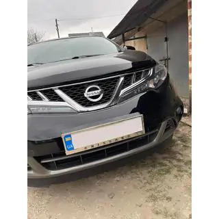 Hromēts numura zīmes rāmītis Nissan (1 gab., nerūsējošais tērauds) foto 4