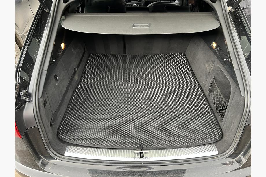 Audi A6 C7 2011–2017 EVA bagāžnieka paklājiņš (Avant, melns) Image