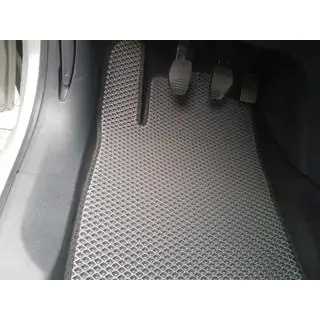 EVA auto paklājiņi (melni) foto 4