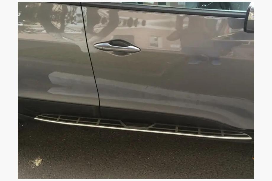 Hyundai IX-35 2010–2015 Sānu sliekšņi Libao OEM V3 (2 gab., plastmasa) Foto 3