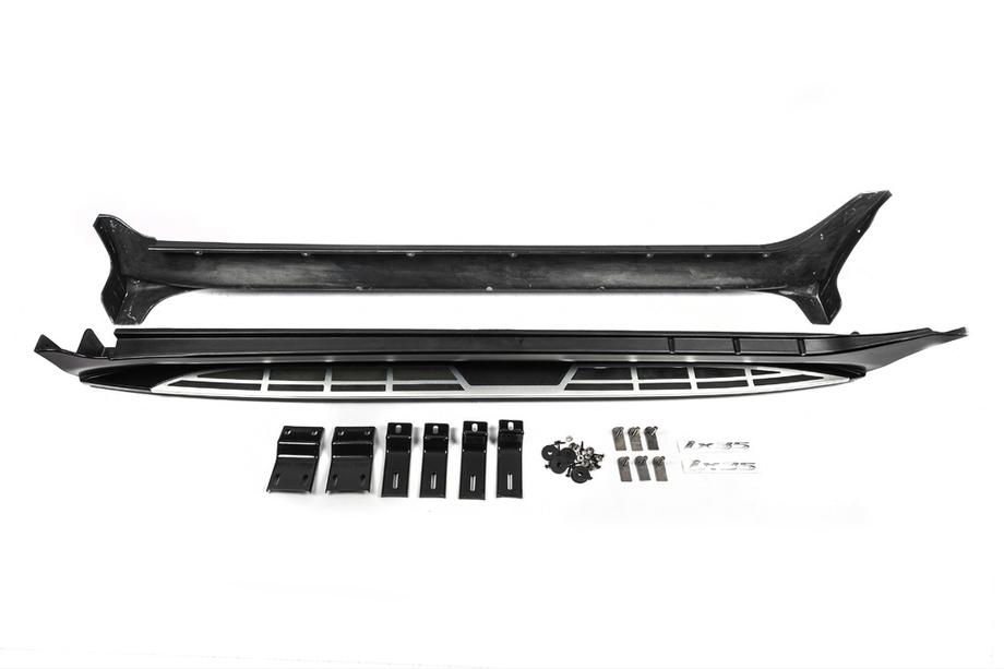 Hyundai IX-35 2010–2015 Sānu sliekšņi Libao OEM V3 (2 gab., plastmasa) Foto 2