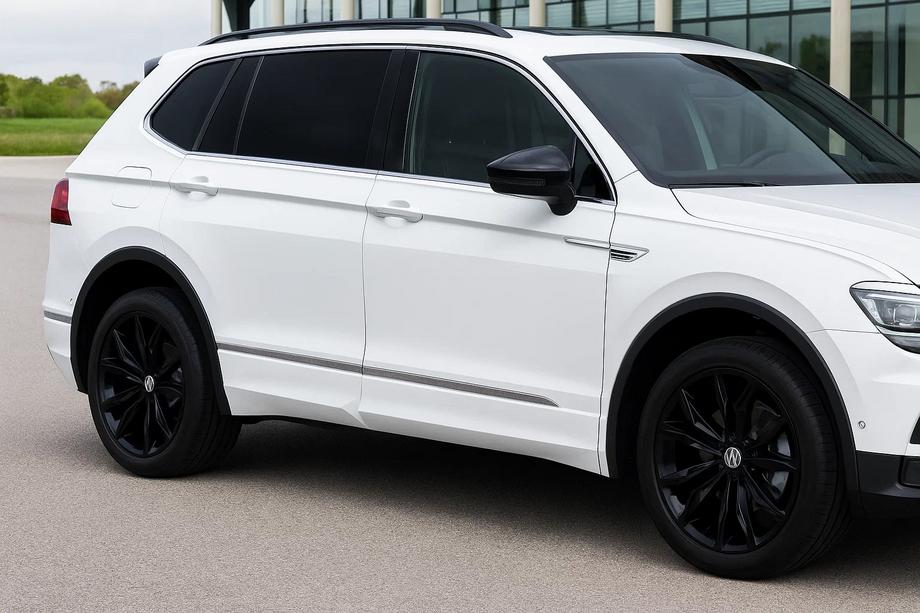 Volkswagen Tiguan 2016–2023 Carmos durvju līstes, nerūsējošais tērauds (komplekts 4 gab.) Image
