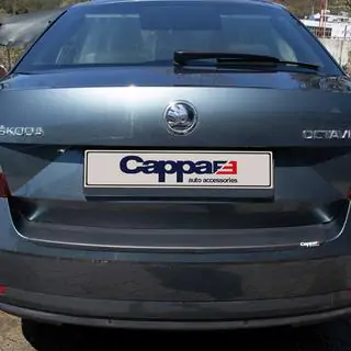 Aizmugurējā bampera difuzors EuroCap (SD, ABS) Skoda Octavia III A7 2013–2019 foto 4