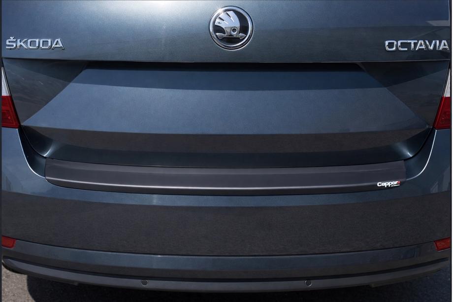 Skoda Octavia III A7 2013–2019 Aizmugurējā bampera difuzors EuroCap (SD, ABS) Image
