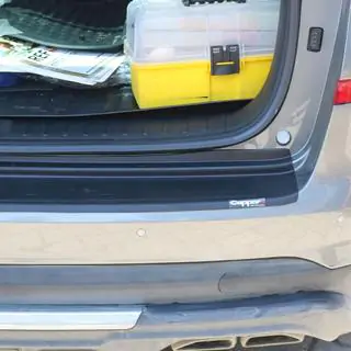 Aizmugurējā bufera uzlika EuroCap 2019-2021 (ABS) Hyundai Tucson TL 2016–2021 foto 4