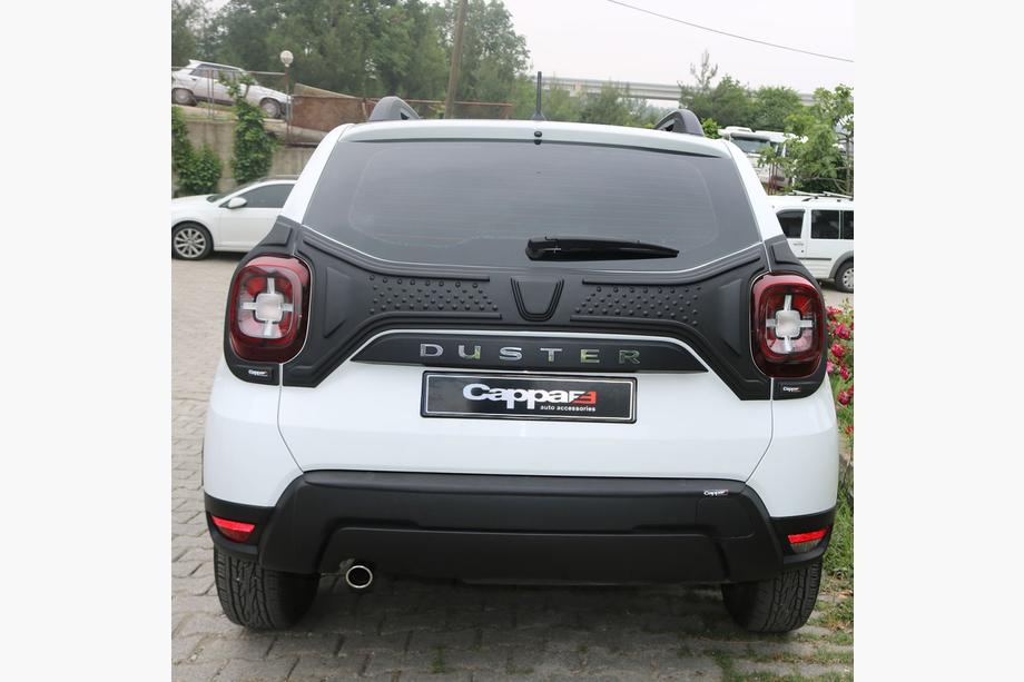 Renault Duster 2018–2024 Plastmasas uzlika bagāžnieka vākam (3 daļas) Foto 4