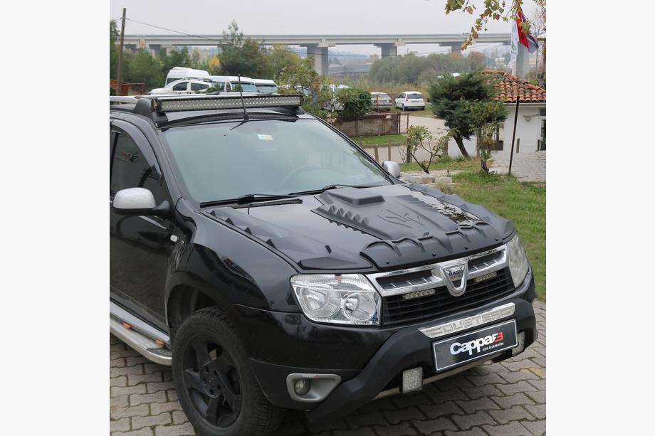 Dacia Duster 2008–2018 Motora pārsega uzliku komplekts DRAGON (3 gab.) Image
