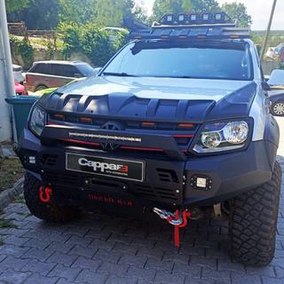 Motora pārsega uzliku komplekts DRAGON (3 gab.) foto 3