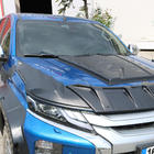 Mitsubishi L200 2015–2024 Motora pārsega uzliku komplekts DRAGON (2019+, 3 gab.) foto 6