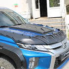 Mitsubishi L200 2015–2024 Motora pārsega uzliku komplekts DRAGON (2019+, 3 gab.) foto 1