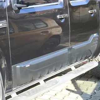 Durvju līstes (4 gab., ABS) Nissan Navara 2006–2015 foto 4