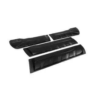 Durvju līstes (4 gab., ABS) Nissan Navara 2006–2015 foto 1