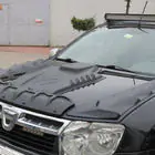 Renault Duster 2008–2017 Motora pārsega uzlika (ABS) foto 4