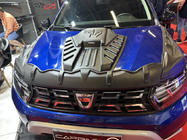Dacia Duster 2018–2024 Motora pārsega uzlika (ABS) foto 1