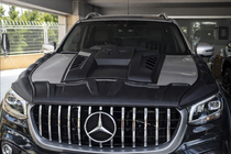 Mercedes X class 2017–2020 Motora pārsega uzlika (ABS) foto 1