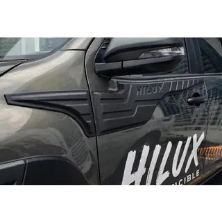 Durvju augšējā līste (4 gab., ABS) Toyota Hilux 2015– foto 2