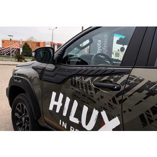 Durvju augšējā līste (4 gab., ABS) Toyota Hilux 2015– foto 1