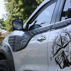 Nissan Navara/NP300 2016– Durvju augšējās līstes (6 gab., ABS) foto 6