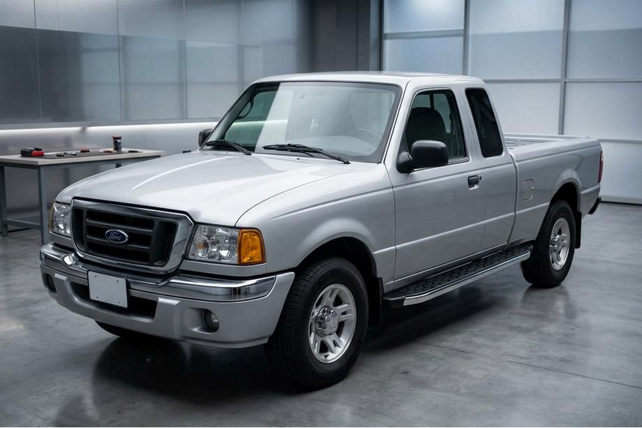 Ford Ranger 2002–2006 Sānu pakāpieni BlackLine (2 gab., alumīnijs) Image