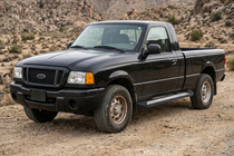 Ford Ranger 2002–2006 Sānu pakāpieni Vision New Black (2 gab., alumīnijs) foto 1