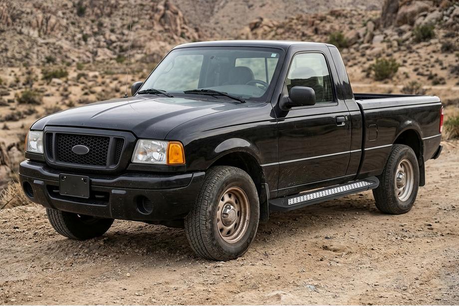 Ford Ranger 2002–2006 Sānu pakāpieni Vision New Black (2 gab., alumīnijs) Image