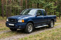 Ford Ranger 2002–2006 Mevsim Grey sānu pakāpieni (2 gab., alumīnijs) foto 1